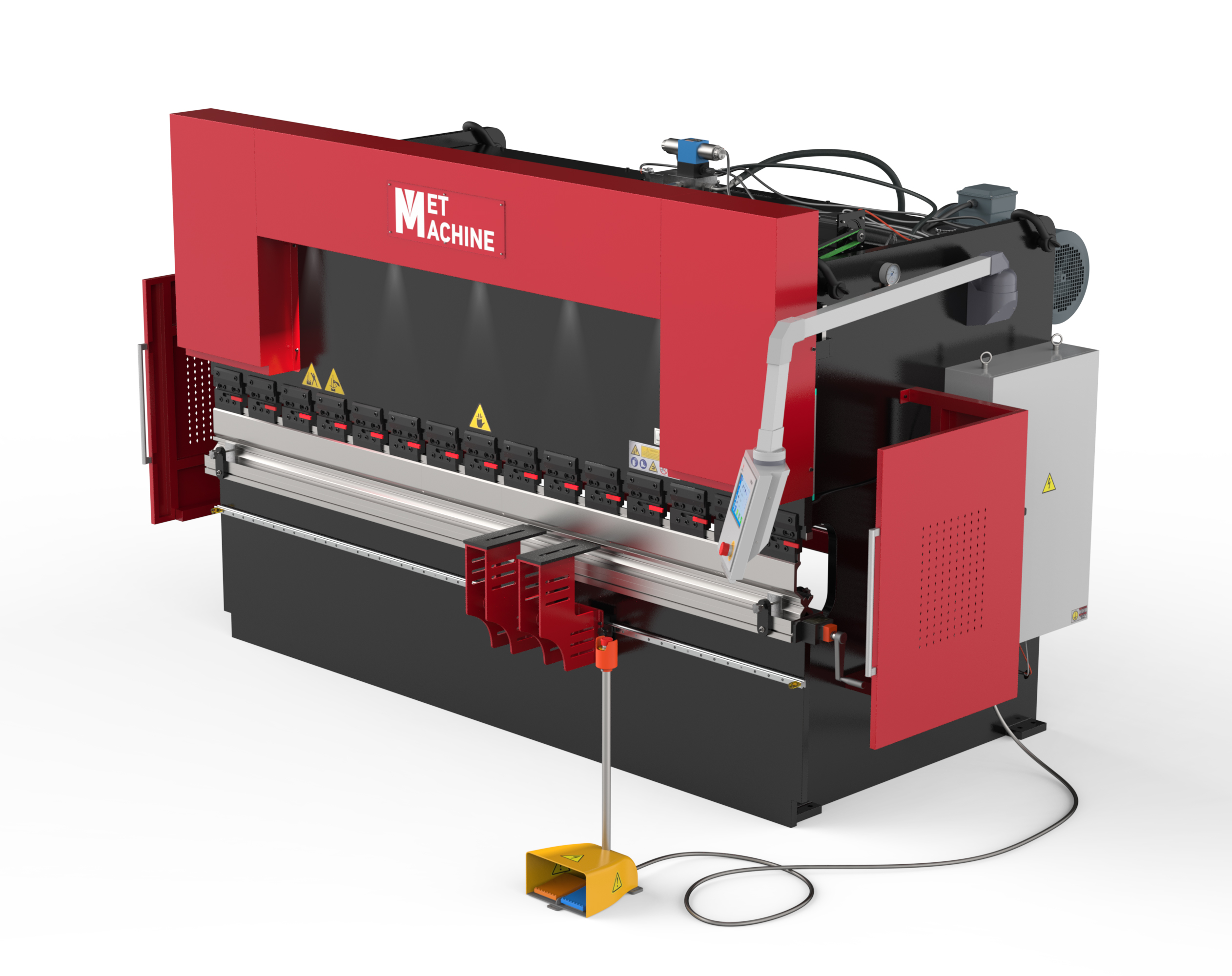 Гидравлический листогибочный пресс с ЧПУ MetMachine SBPA-10032N E22 - 4