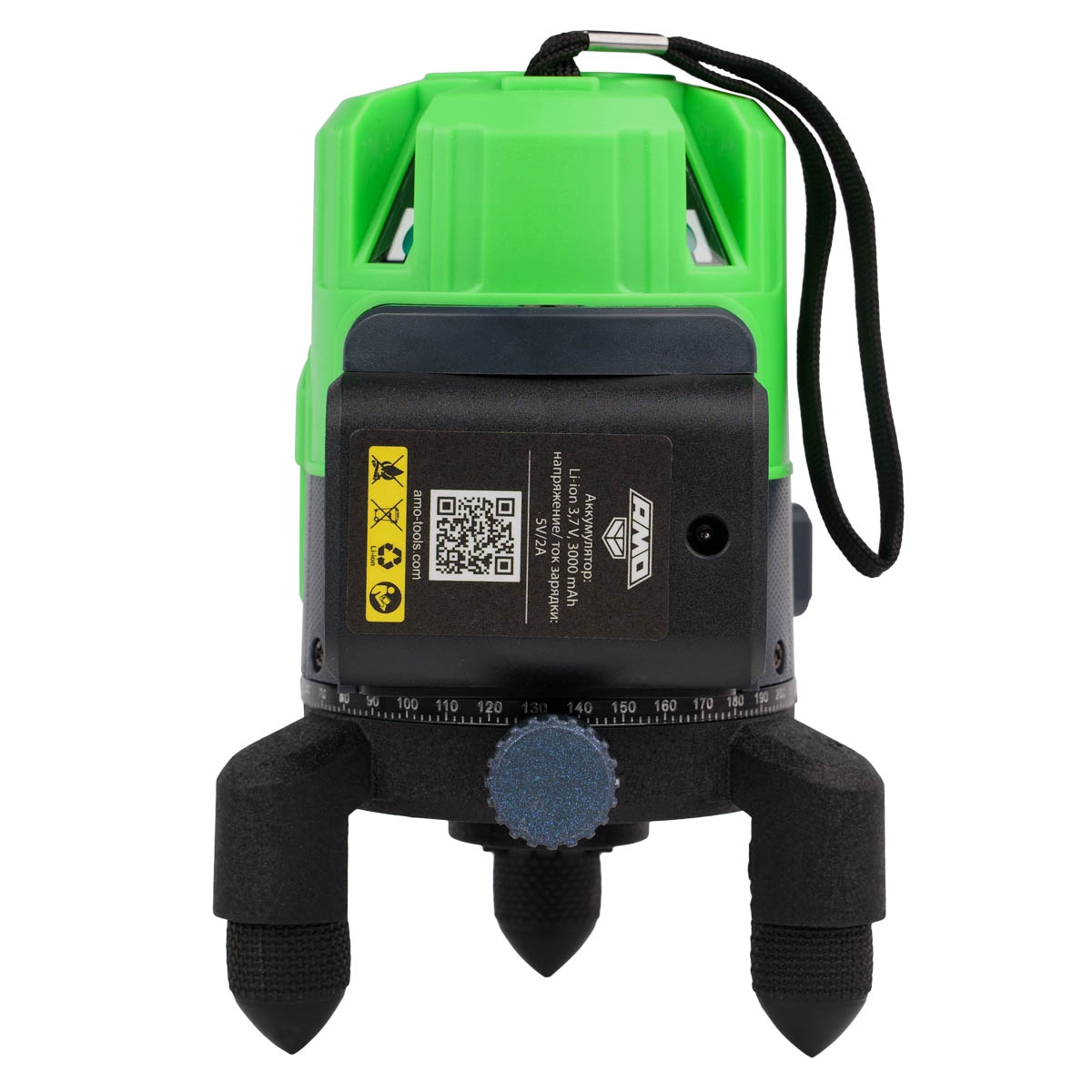 Лазерный уровень AMO LN 4V Green с зеленым лучом - 2