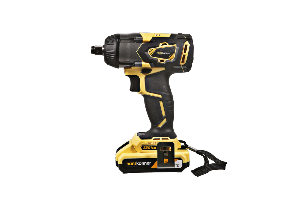 Аккумуляторный гайковерт Hanskonner HCD18350S Unibattery - 15